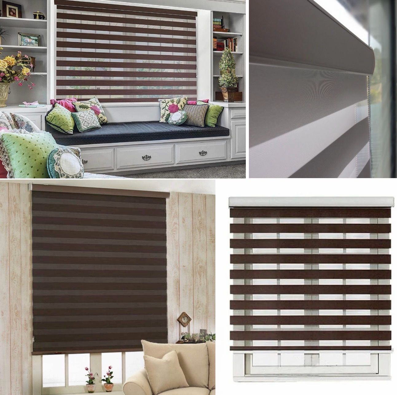 Rolling Blind- Dark Brown