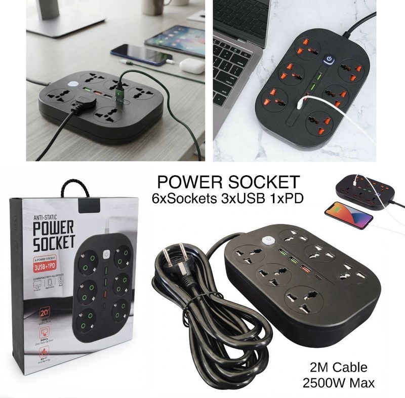 Anti-Static Power Socket