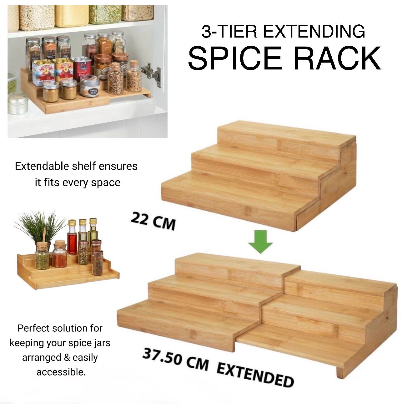 Extending Spice Rack