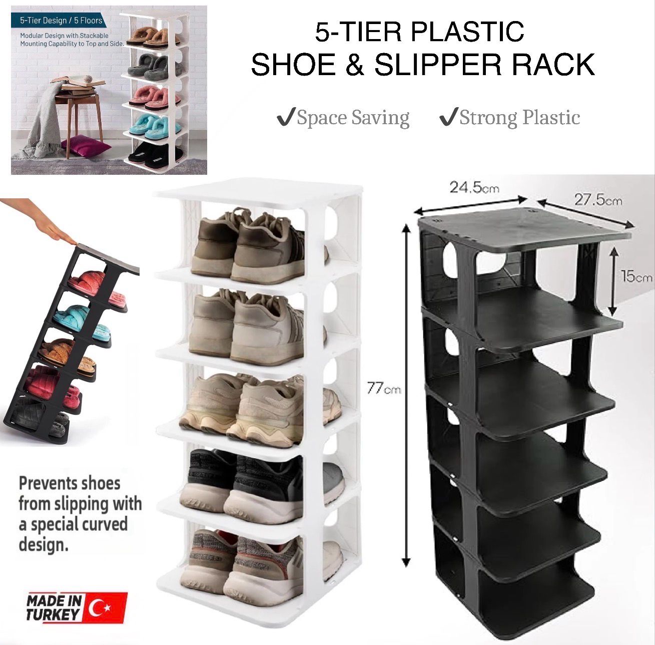 5-Tier Shoe Rack (SP327)