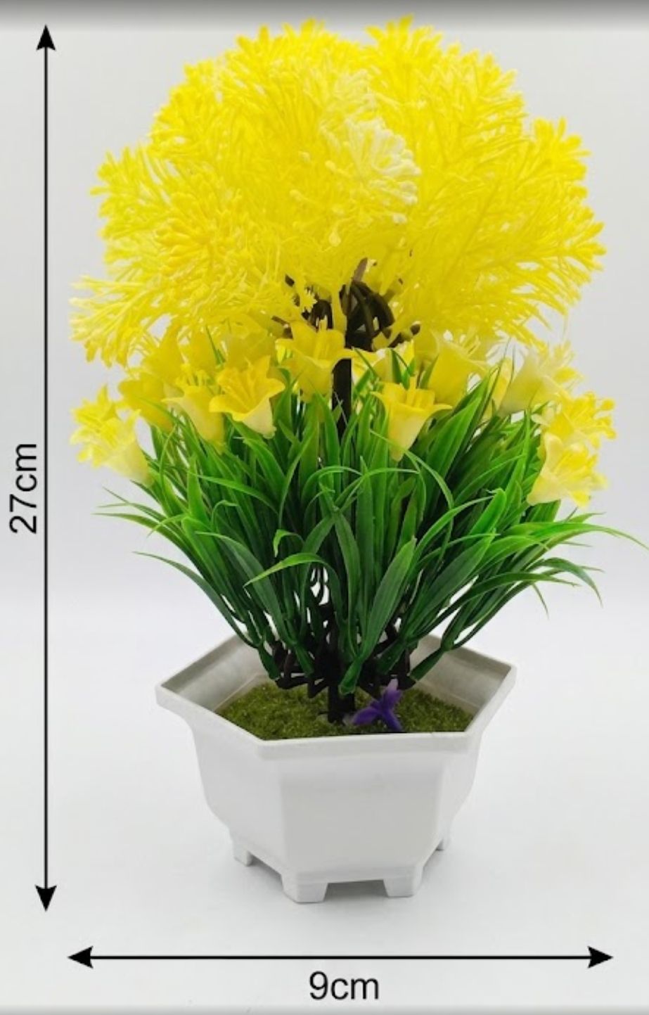 Yellow flowering bonsai