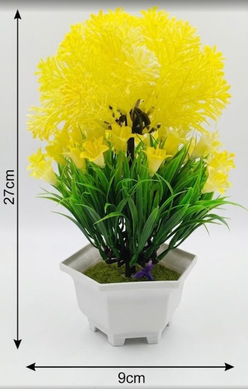 Yellow flowering bonsai