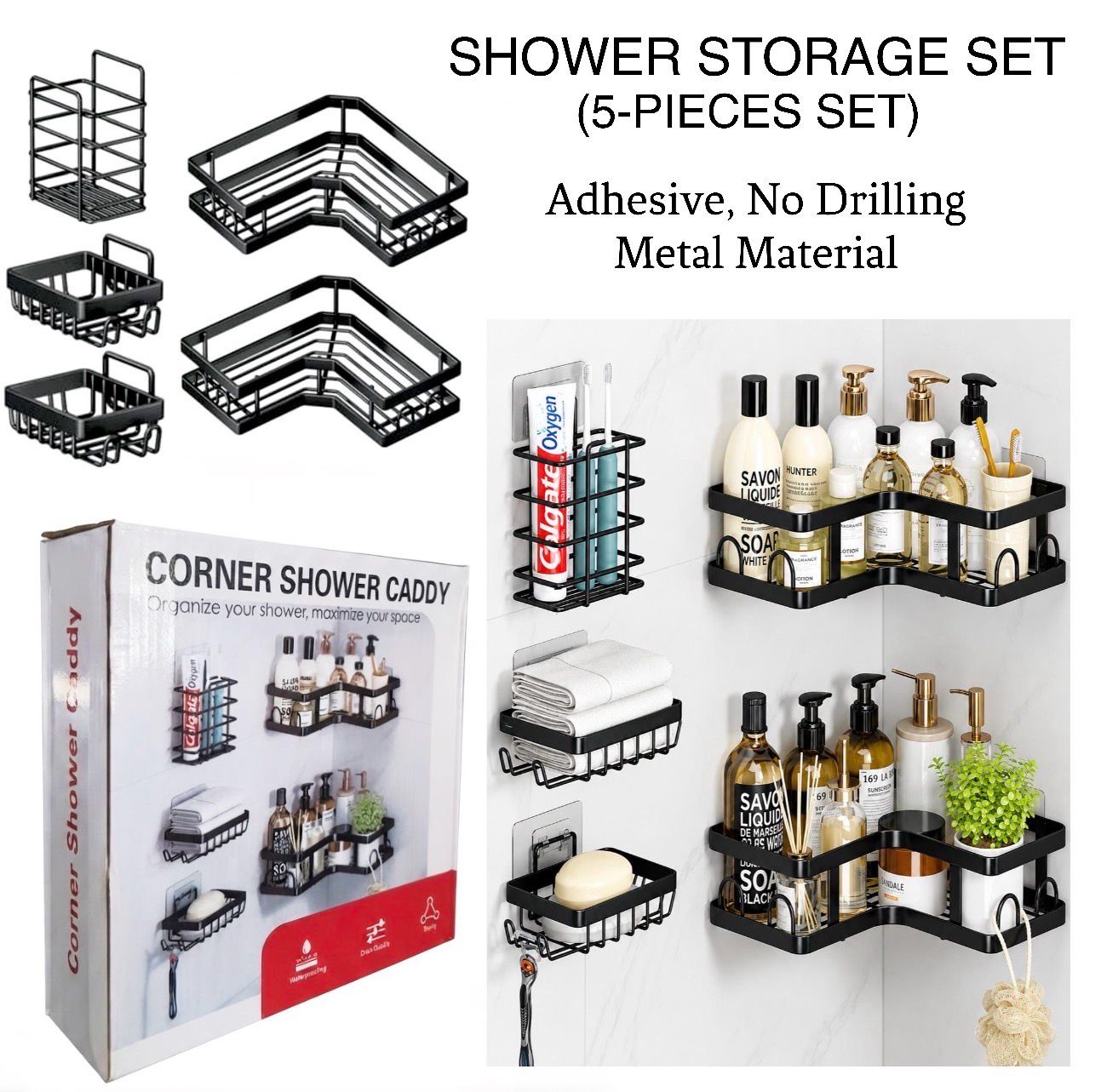 5-Pcs Shower Set (CY-1853)