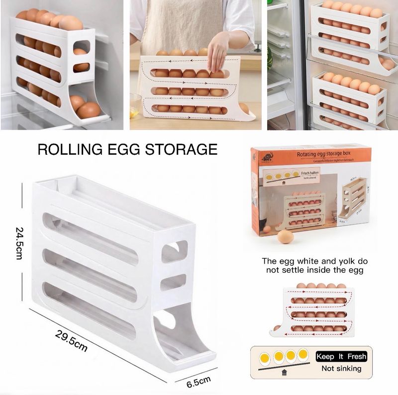 Rolling Egg Storage