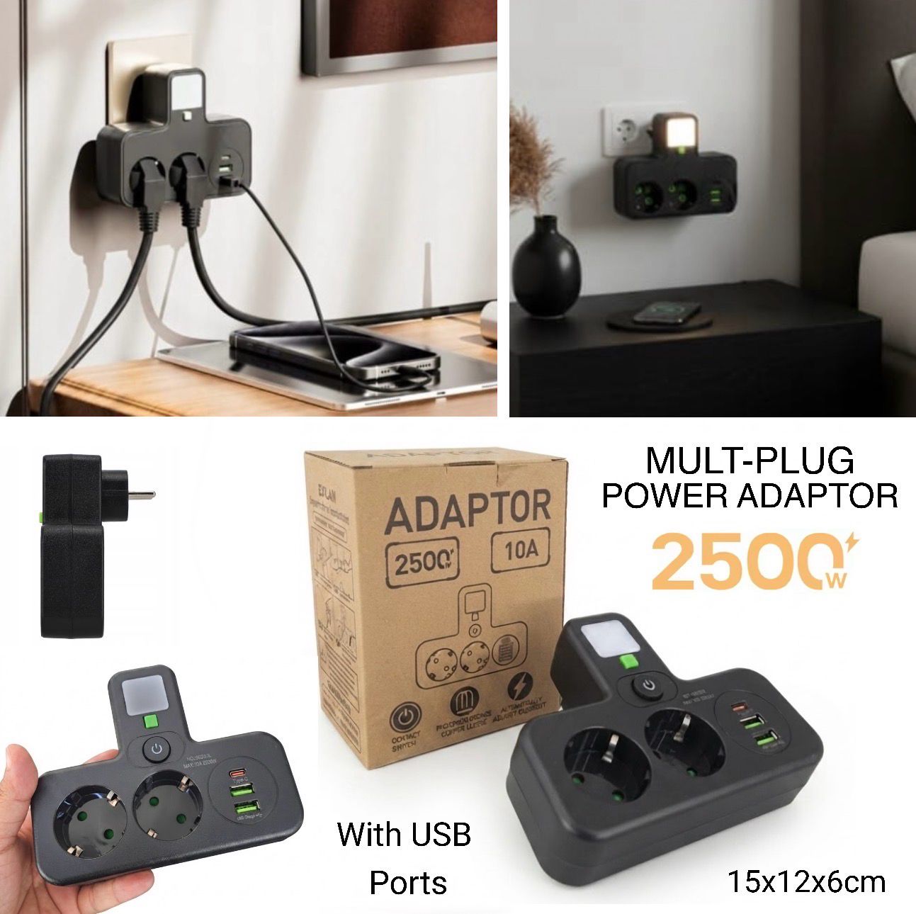 Multi-Plug Socket