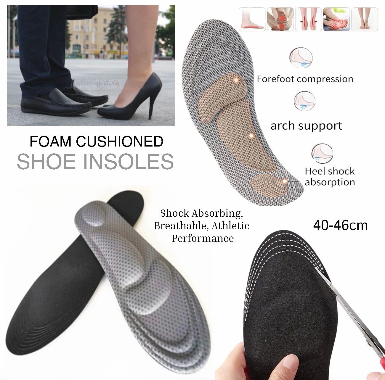 Foam Insoles (556-5)