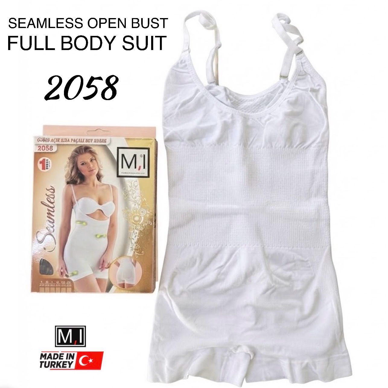 Open Bust Bodysuit L/XL (2058)
