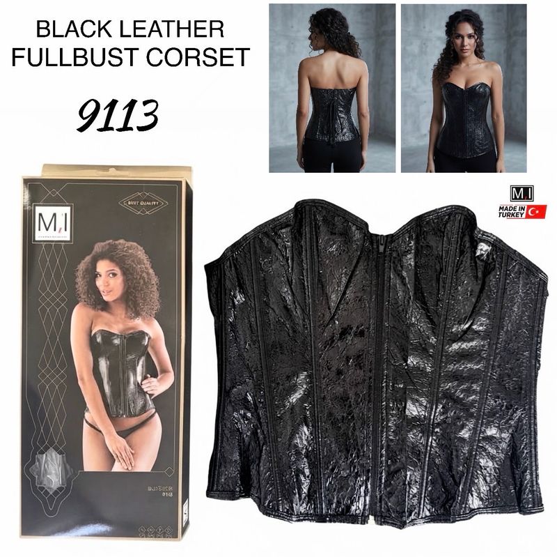 Leather Corset L/XL (9113)