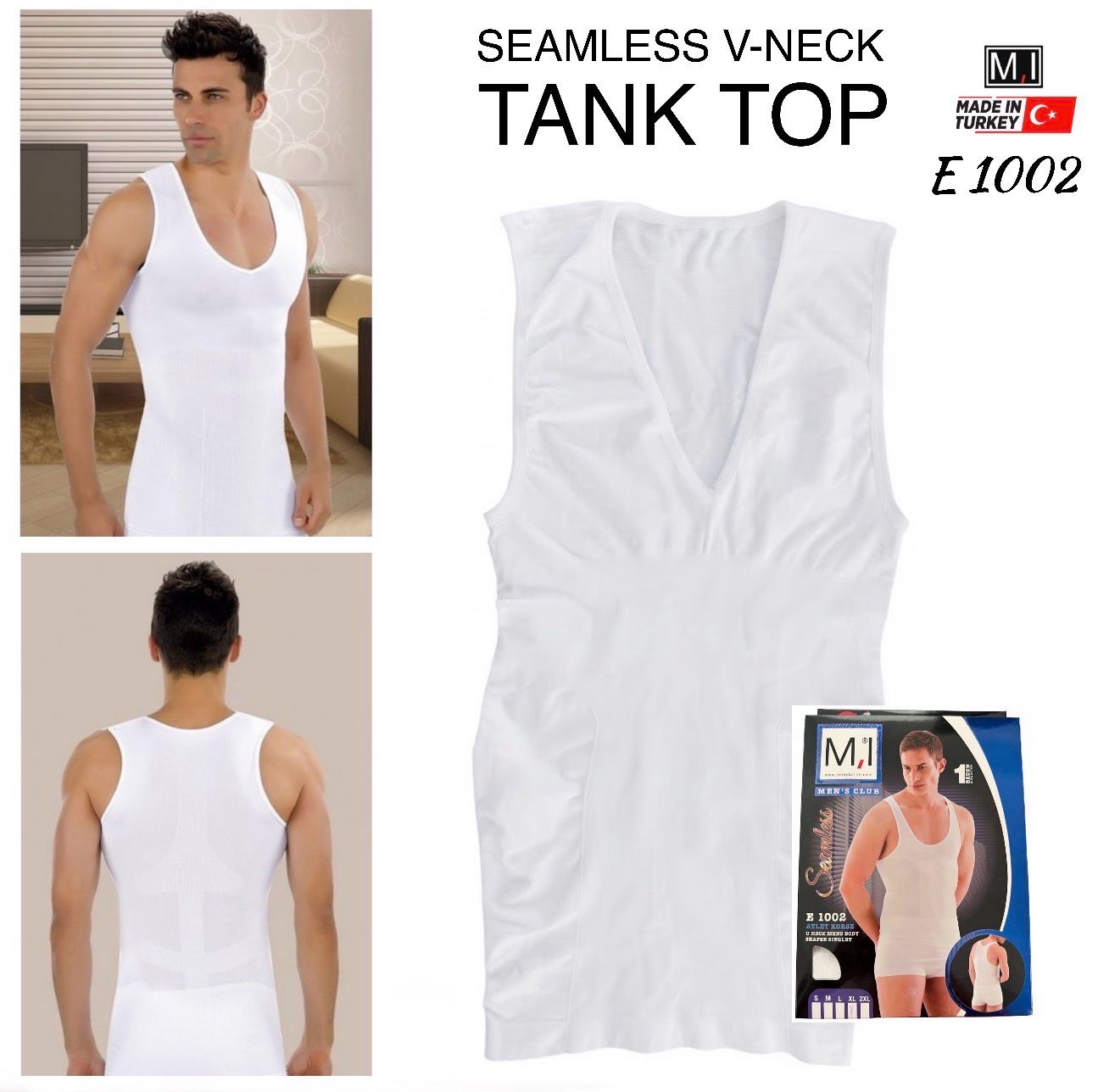V-Neck Tank Top (E 1002)
