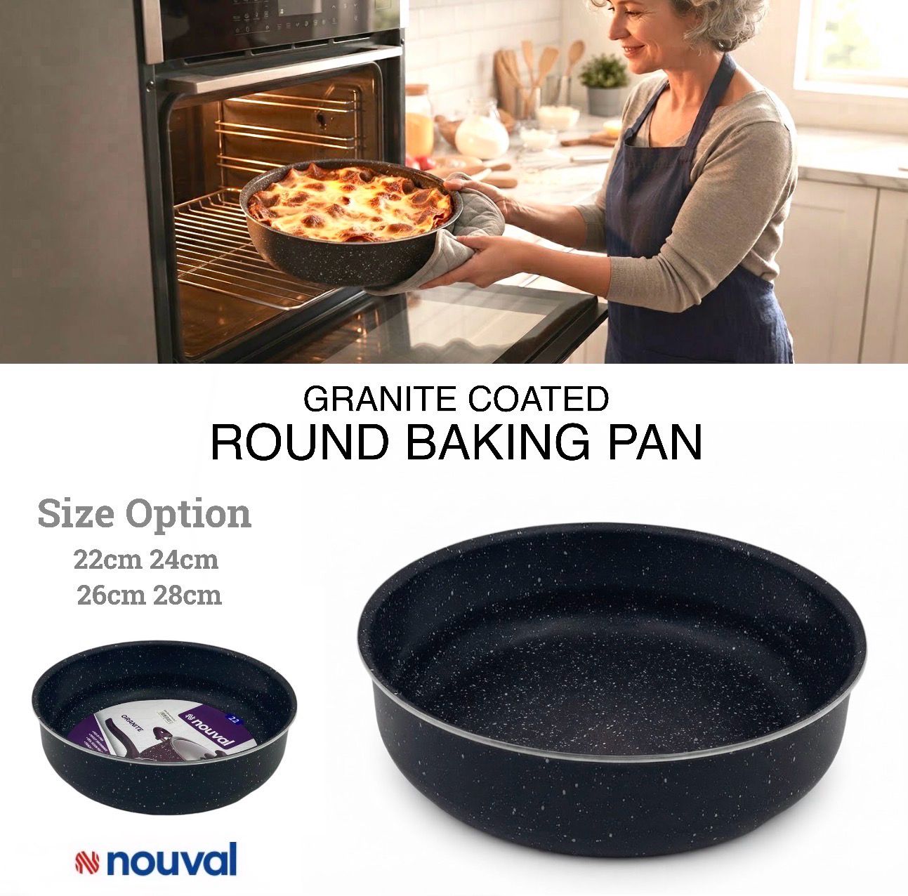 Round Oven Tray