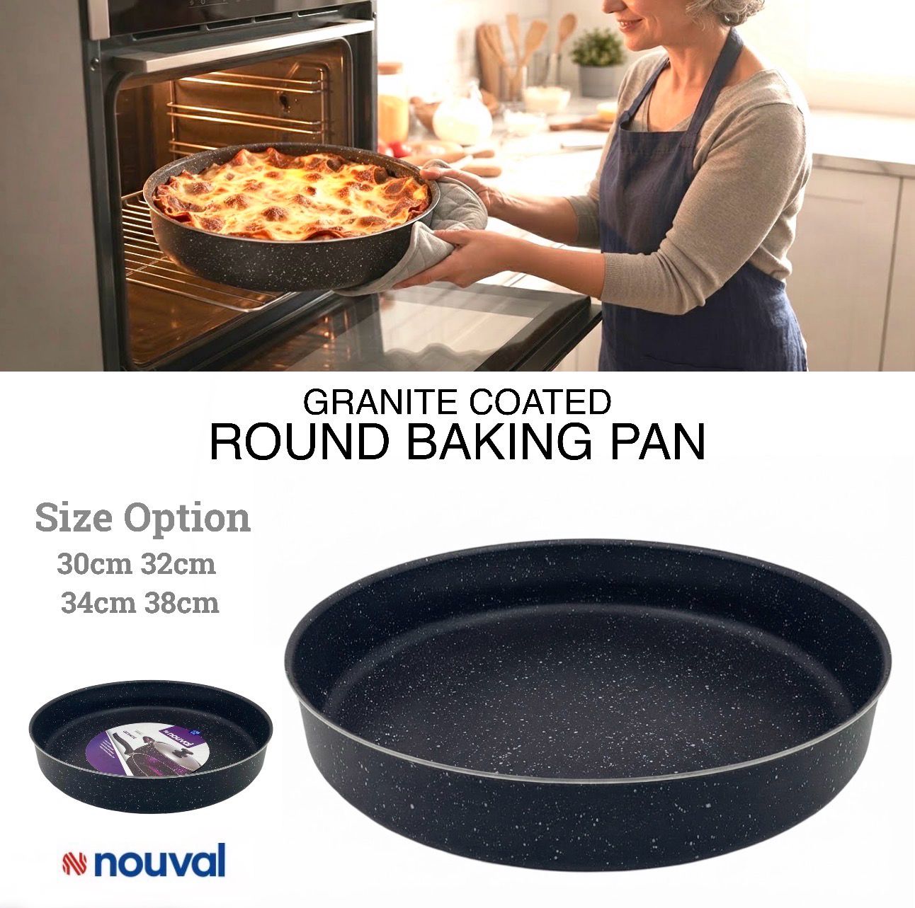 Large Round Oven Tray