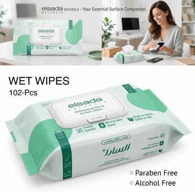 Wet Wipes (102-Pcs)