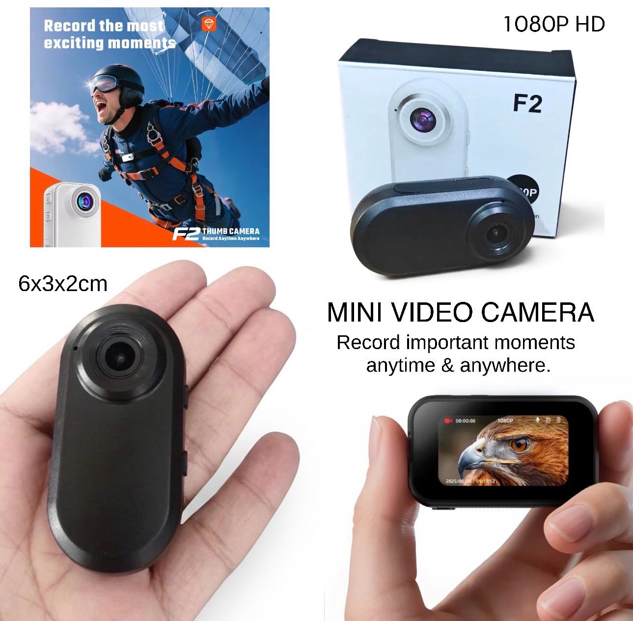 Mini Video Camera (F2)