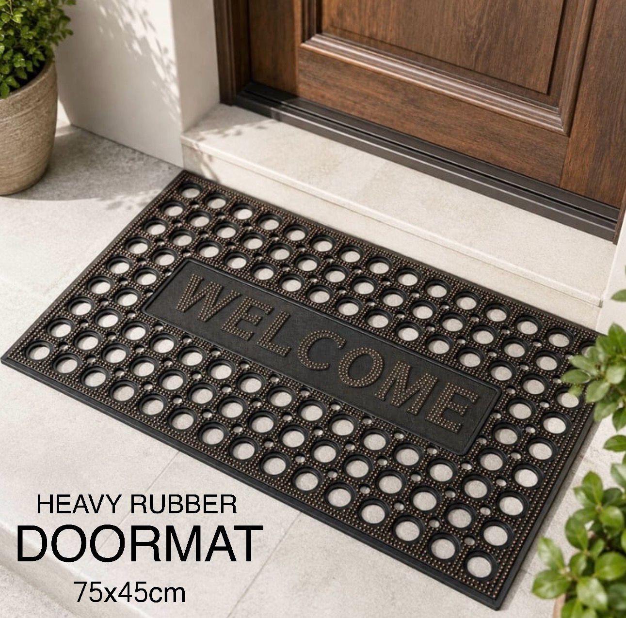Heavy Rubber Doormat