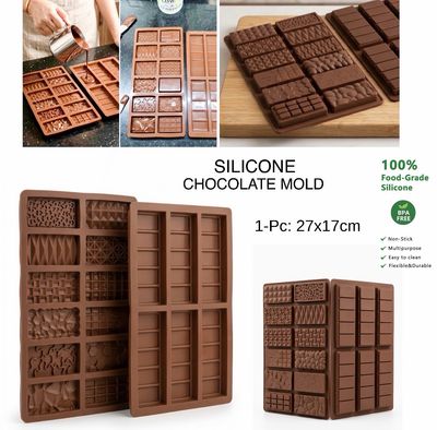 1-Pc Chocolate Mold (27x17cm)