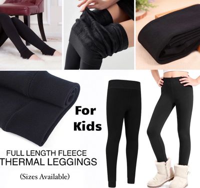 Kids Black Leggings
