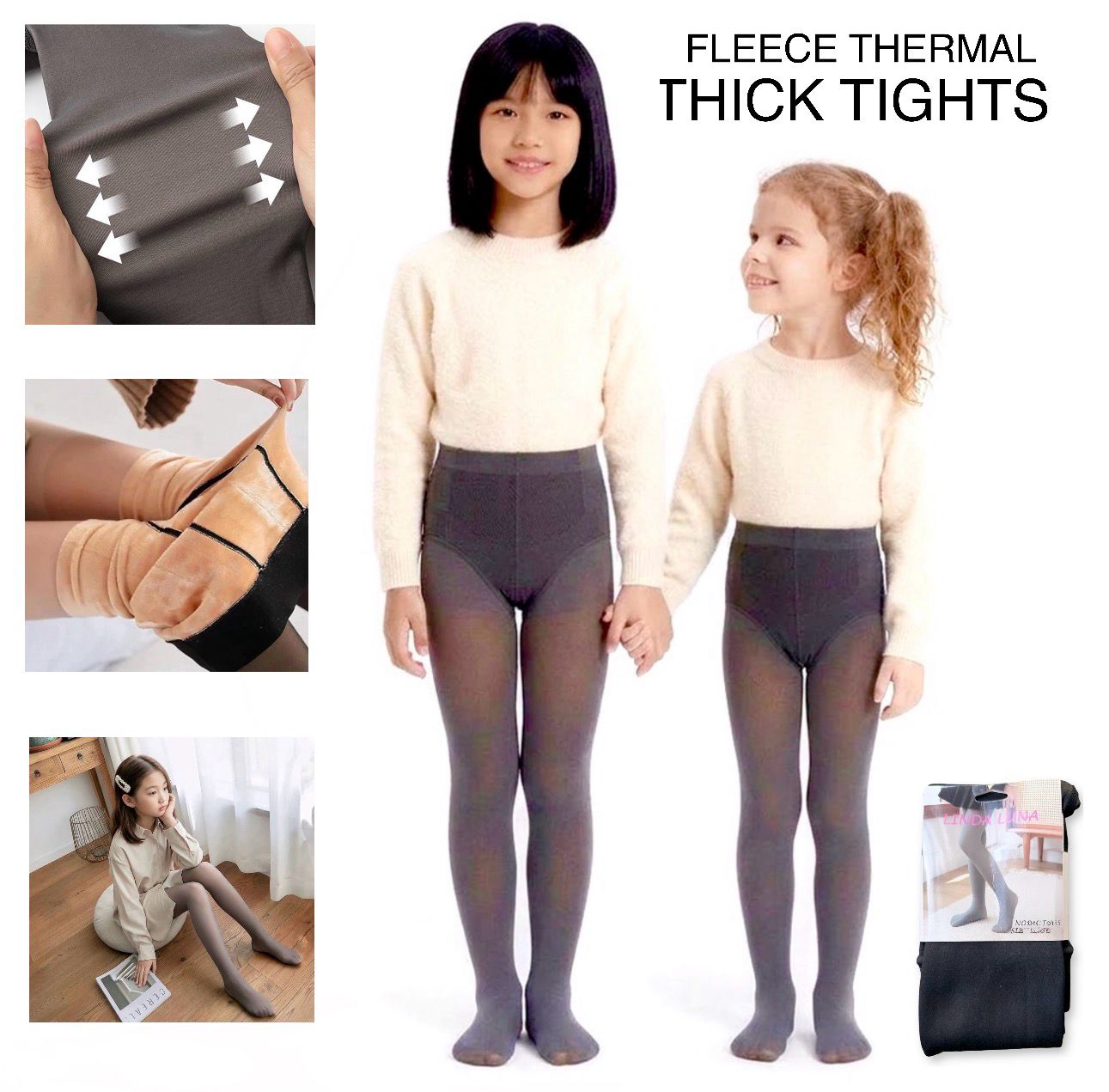Kids Fleeced Tights