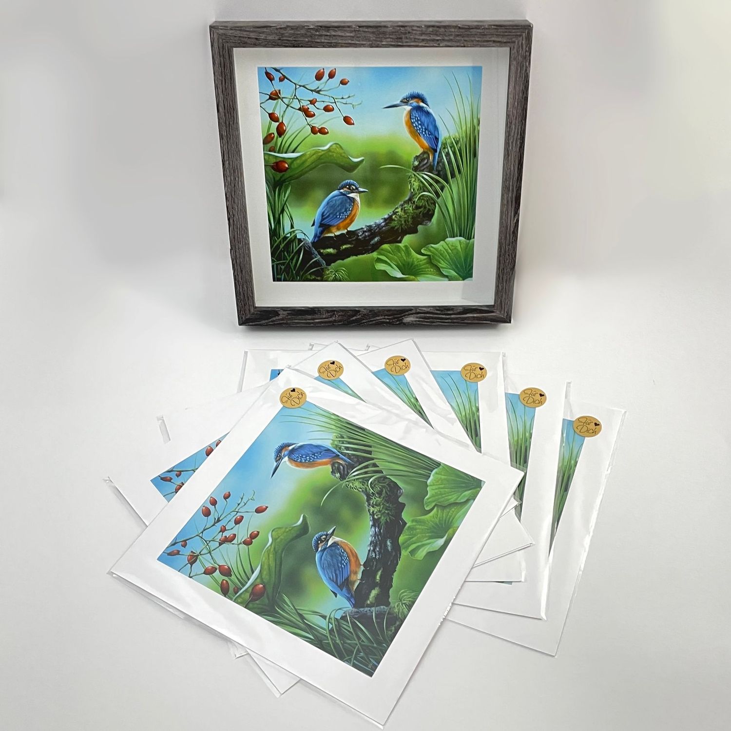 Am Ufer - Kunstdruck