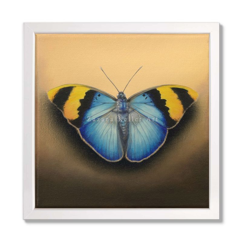 Schmetterling Donut - Original Acrylbild Schmetterling Donut - Original Acrylbild