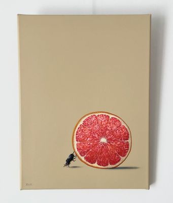 BITTER  - Original Acrylbild