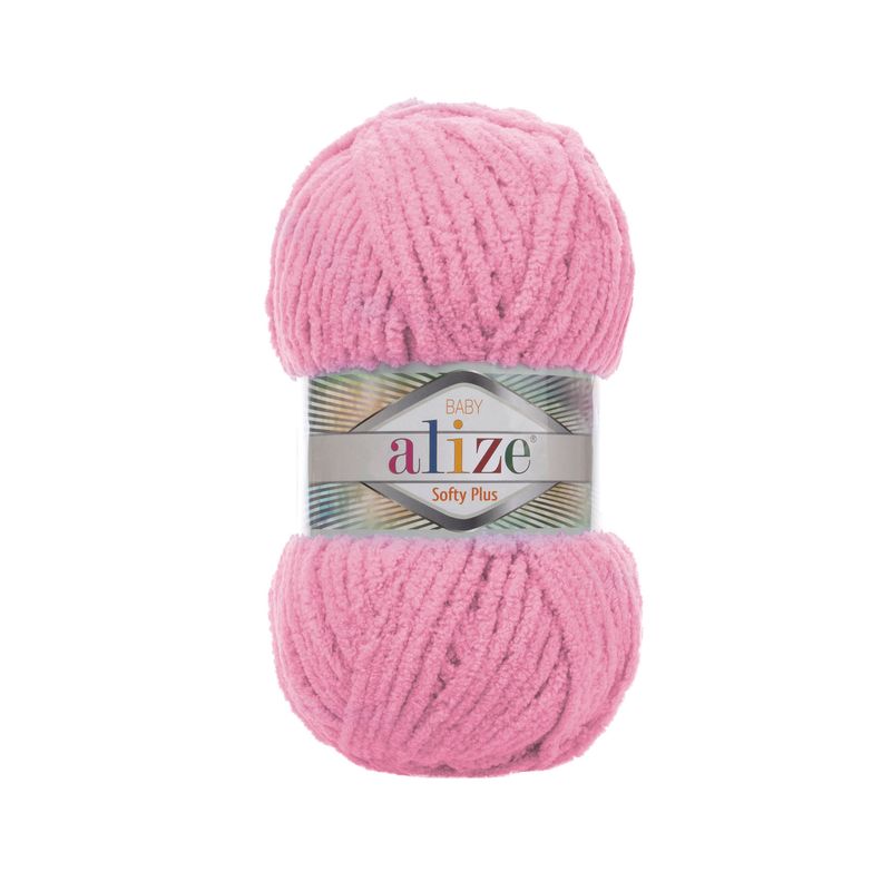 Alize Softy Plus Amigurumi Wolle Kuschelig weich und vielseitig 185 Pinkes Rosa