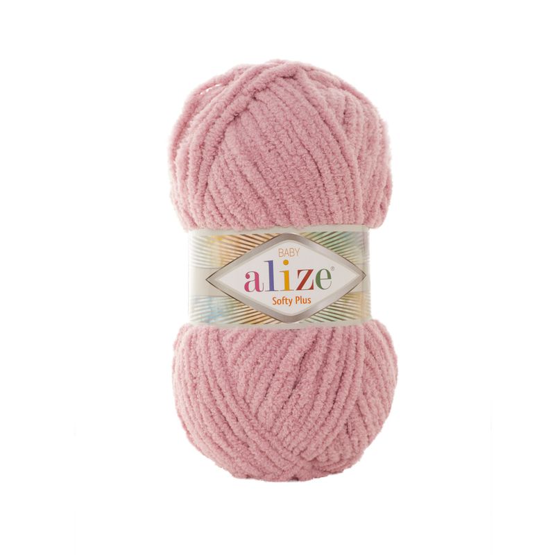 Alize Softy Plus Amigurumi Wolle Kuschelig weich und vielseitig 295 Altrosa Dunkel