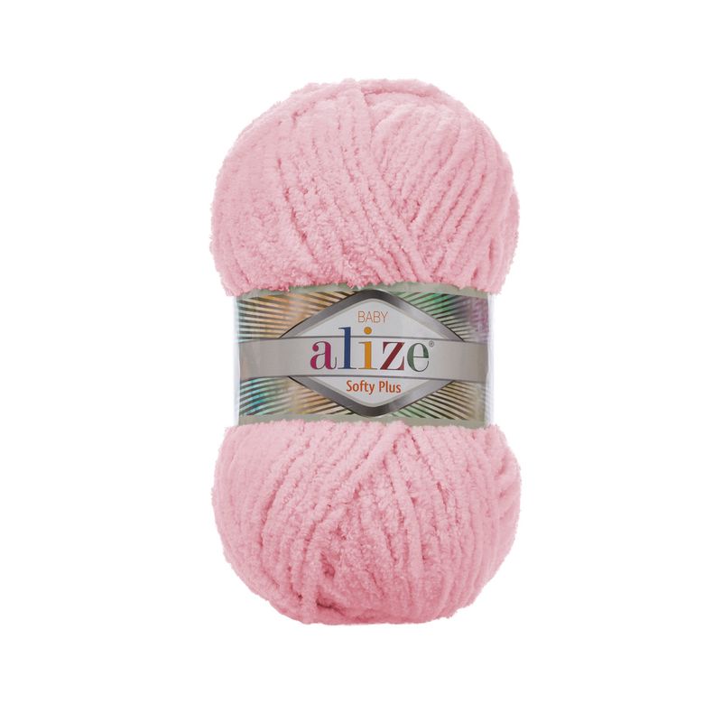 Alize Softy Plus Amigurumi Wolle Kuschelig weich und vielseitig 31 Babyrosa