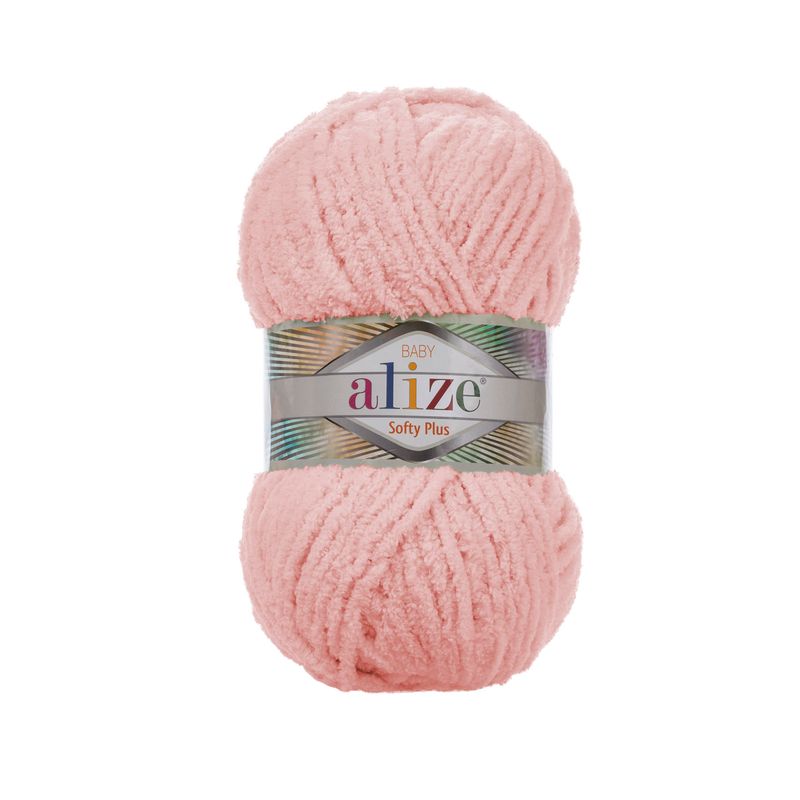 Alize Softy Plus Amigurumi Wolle Kuschelig weich und vielseitig 340 Pinkes Puder