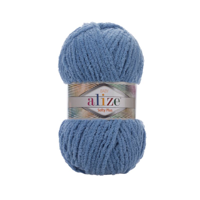 Alize Softy Plus Amigurumi Wolle Kuschelig weich und vielseitig 374 Jeans