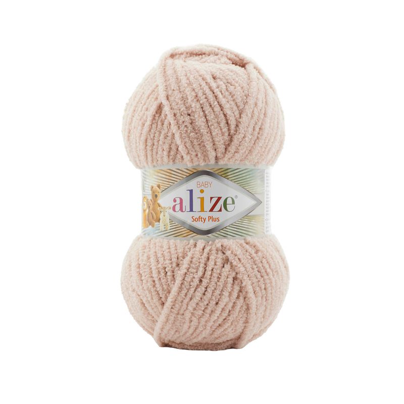 Alize Softy Plus Amigurumi Wolle Kuschelig weich und vielseitig 406 Puder