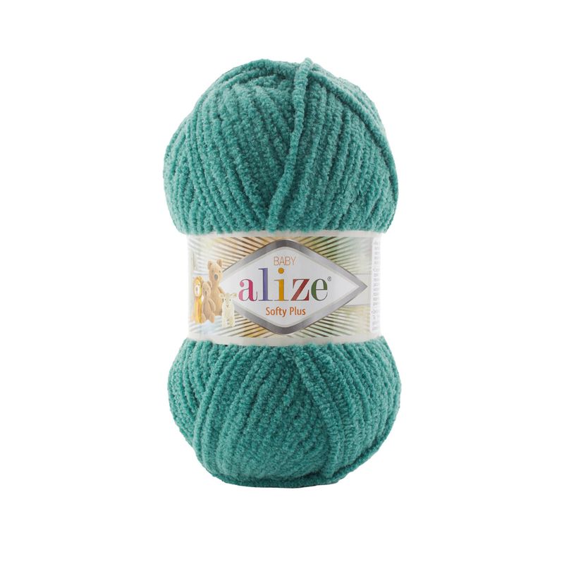Alize Softy Plus Amigurumi Wolle Kuschelig weich und vielseitig 532 Tannengrün