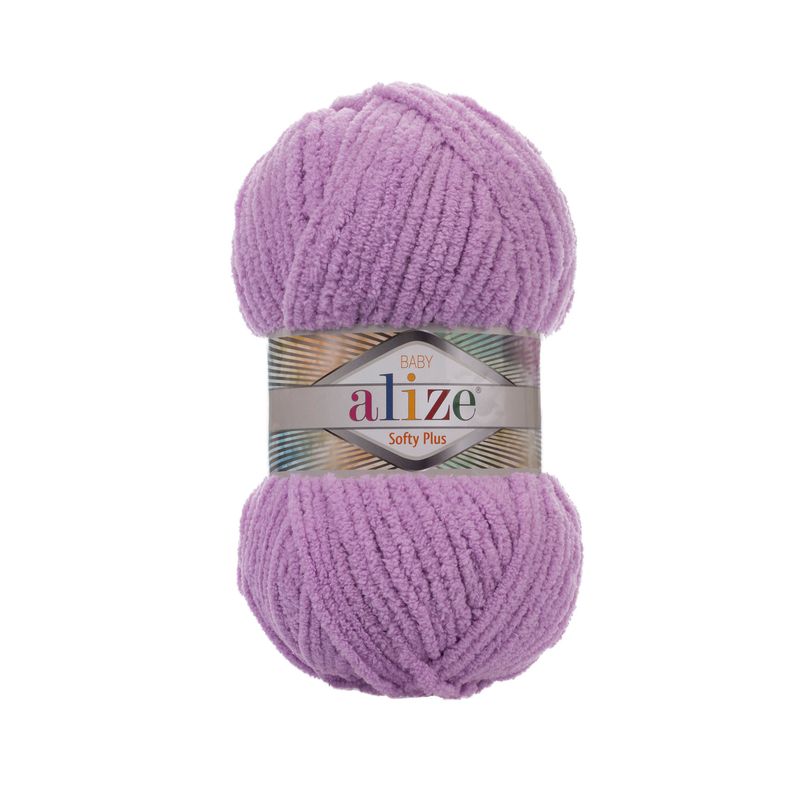 Alize Softy Plus Amigurumi Wolle Kuschelig weich und vielseitig 47 Flieder