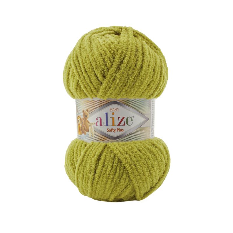 Alize Softy Plus Amigurumi Wolle Kuschelig weich und vielseitig 11 Pistazie