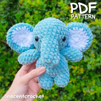 Elephant Crochet Pattern