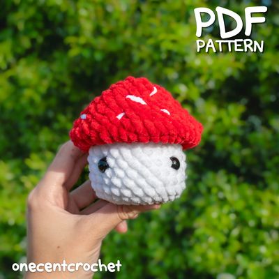 Mushroom Crochet Pattern