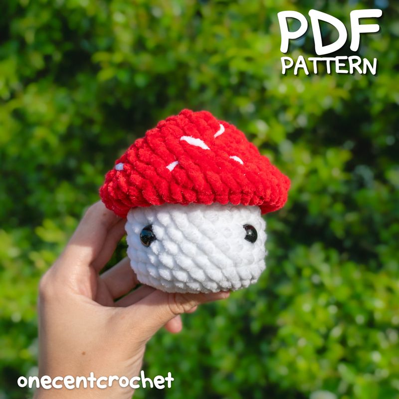 Mushroom Crochet Pattern