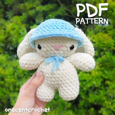 Bucket Hat Bunny Crochet Pattern