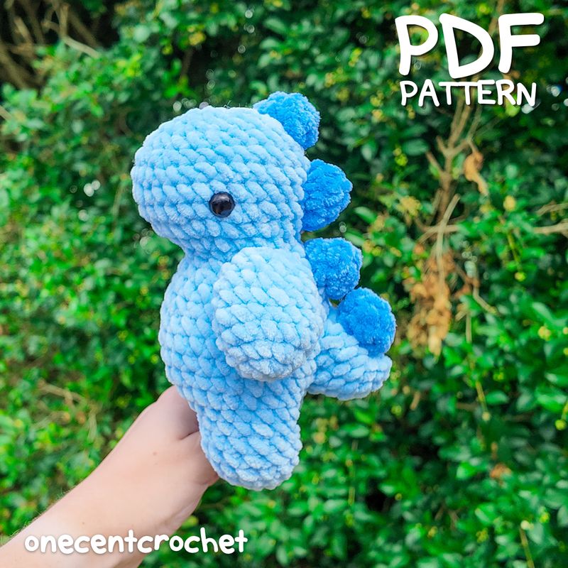 T Rex Crochet Pattern