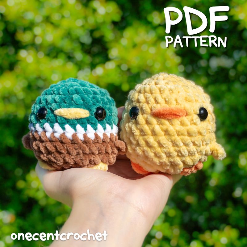 2n1 Duck Crochet Pattern