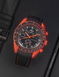 Omega Moonswatch Missionon earth Lava