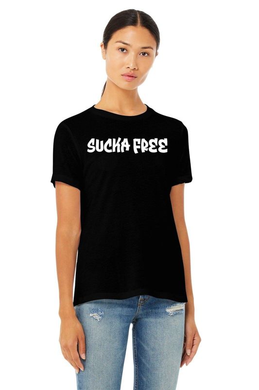 SUCKA FREE - Round Neck - Womens