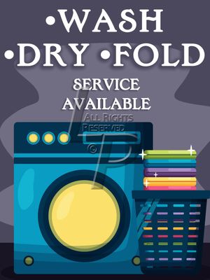 Laundromat Signs