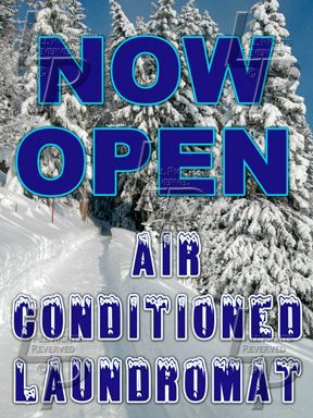 Air Conditioned Laundromat