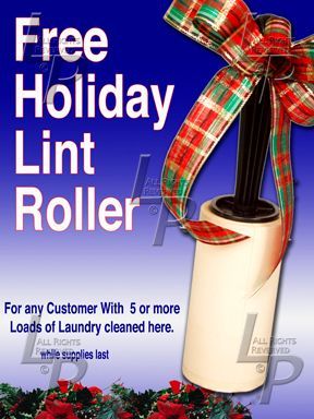 Free Holiday Lint Roller