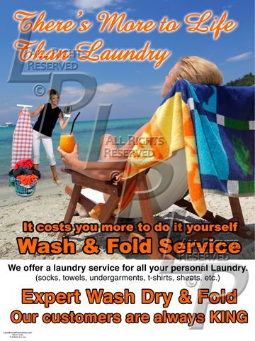 Wash and Fold Service Beach