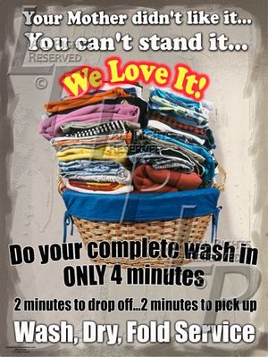 Wash, Dry Fold Basket 2min