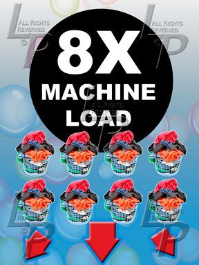 8x Laundromat Loads