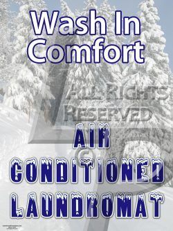 Air Conditioned wash in comfort