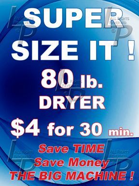 Super Size it 80 lb Dryer