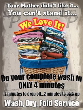 Wash, Dry Fold Basket 2min